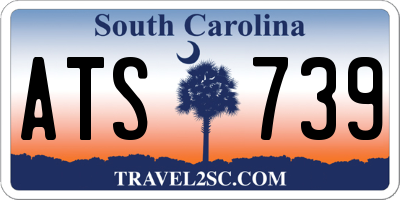SC license plate ATS739