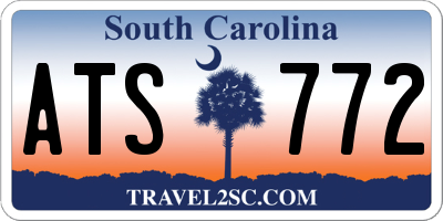 SC license plate ATS772