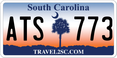 SC license plate ATS773
