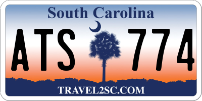 SC license plate ATS774