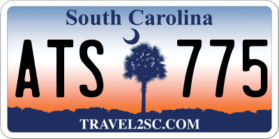 SC license plate ATS775