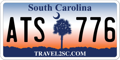SC license plate ATS776
