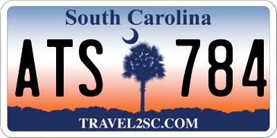 SC license plate ATS784