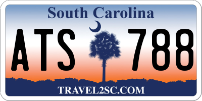 SC license plate ATS788