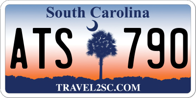 SC license plate ATS790