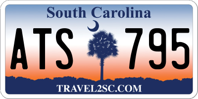 SC license plate ATS795