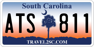SC license plate ATS811