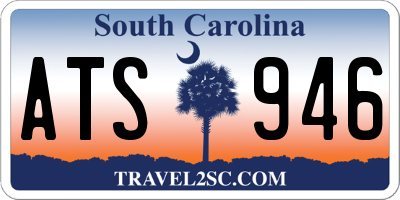 SC license plate ATS946