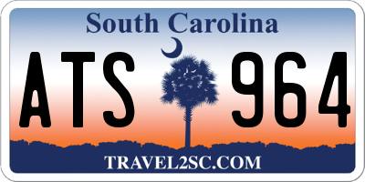 SC license plate ATS964