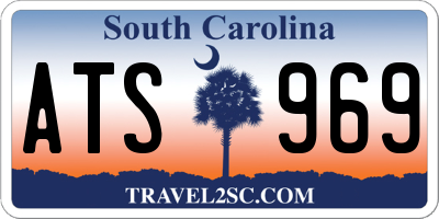 SC license plate ATS969