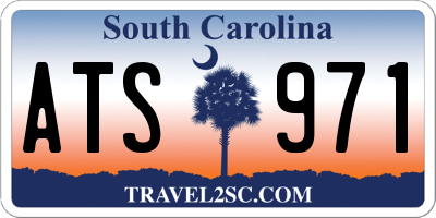 SC license plate ATS971