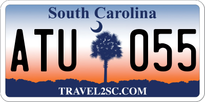 SC license plate ATU055