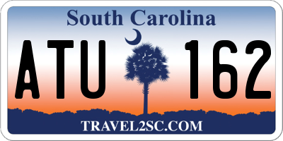 SC license plate ATU162