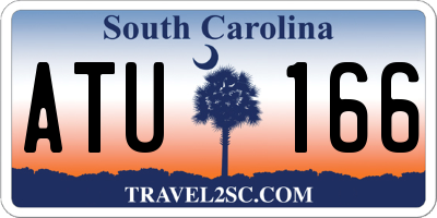 SC license plate ATU166
