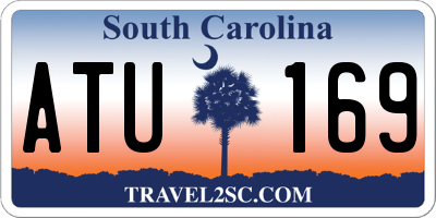 SC license plate ATU169