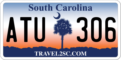SC license plate ATU306