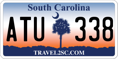 SC license plate ATU338