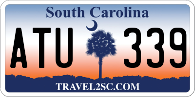 SC license plate ATU339