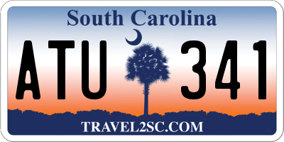 SC license plate ATU341