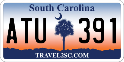 SC license plate ATU391