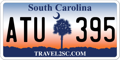 SC license plate ATU395