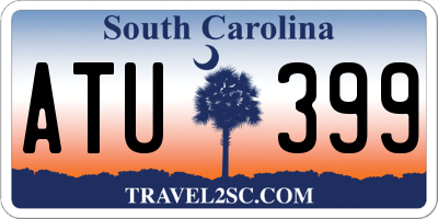 SC license plate ATU399