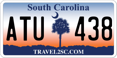 SC license plate ATU438