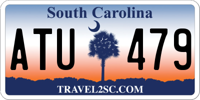 SC license plate ATU479