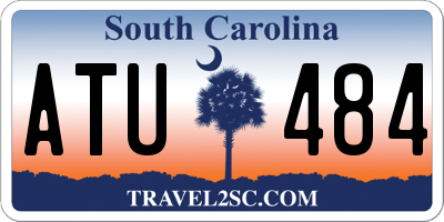 SC license plate ATU484