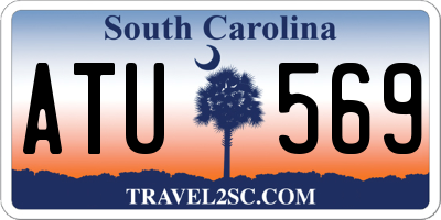 SC license plate ATU569