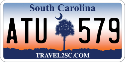 SC license plate ATU579