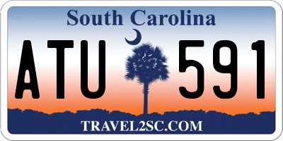 SC license plate ATU591