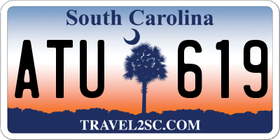 SC license plate ATU619