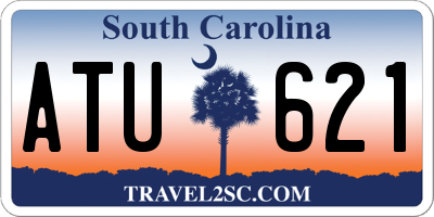 SC license plate ATU621
