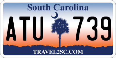 SC license plate ATU739
