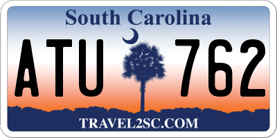 SC license plate ATU762