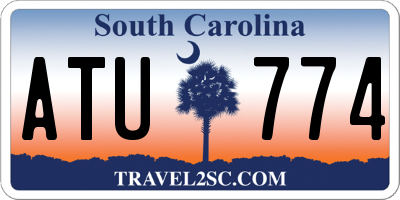 SC license plate ATU774