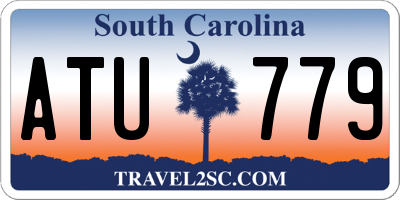 SC license plate ATU779