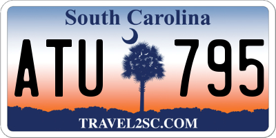 SC license plate ATU795