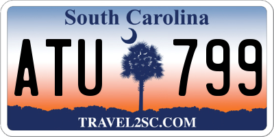 SC license plate ATU799