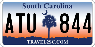 SC license plate ATU844