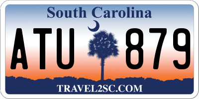 SC license plate ATU879