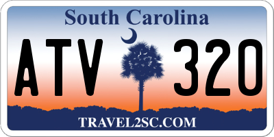 SC license plate ATV320