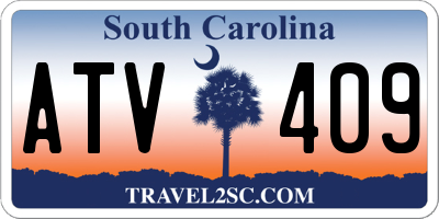 SC license plate ATV409