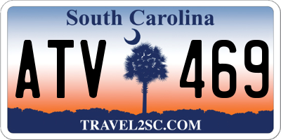 SC license plate ATV469