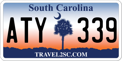 SC license plate ATY339