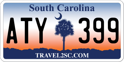 SC license plate ATY399