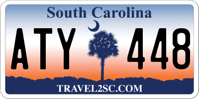 SC license plate ATY448