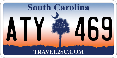 SC license plate ATY469