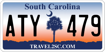 SC license plate ATY479